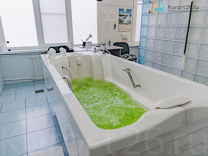 Санаторий «Машук», Пятигорск. Ванное отделение